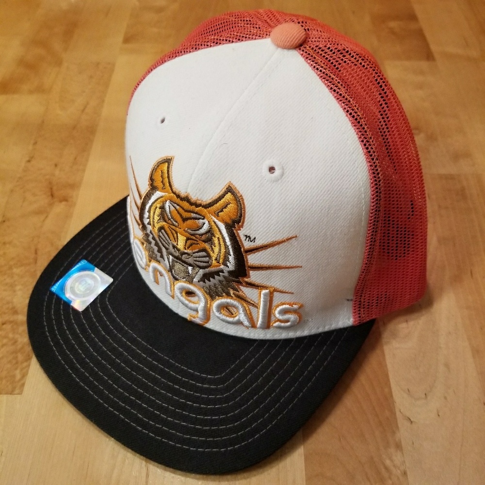 Bengals Snapback Tiger Logo Graphic Trucker Hat